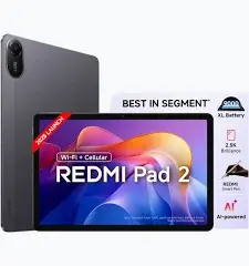 Redmi Pad 2 4G (8GB RAM / 256GB Storage) — B2B catalogue product