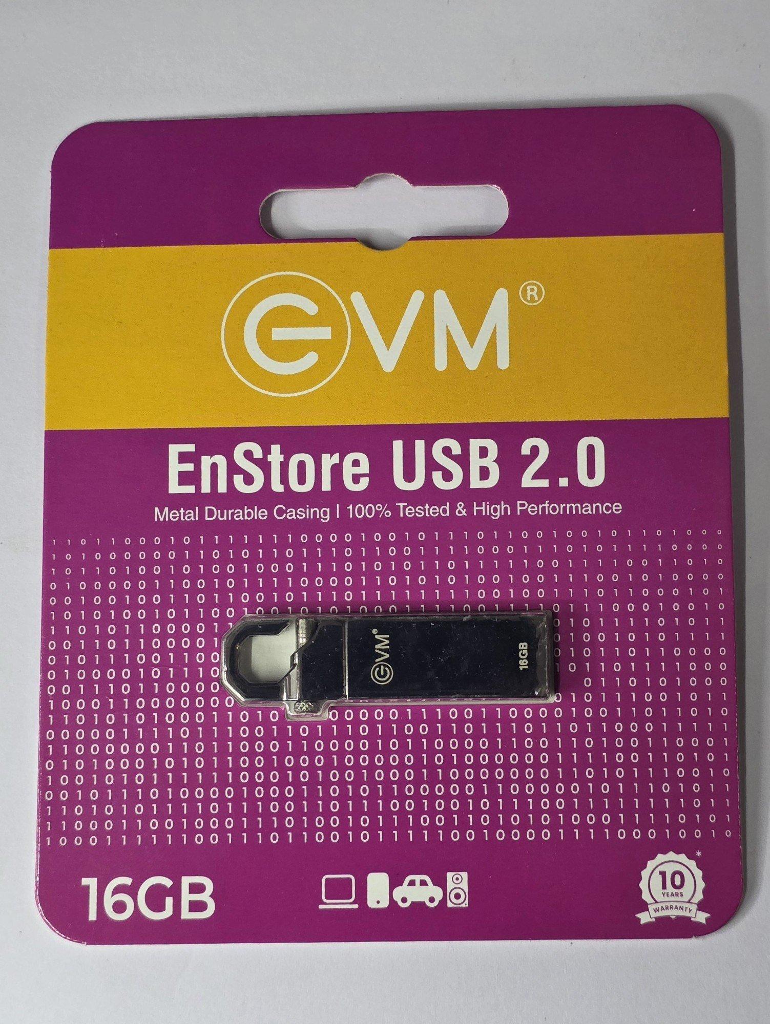 EVM EnStore 16GB USB 2.0 Pen Drive — B2B catalogue product