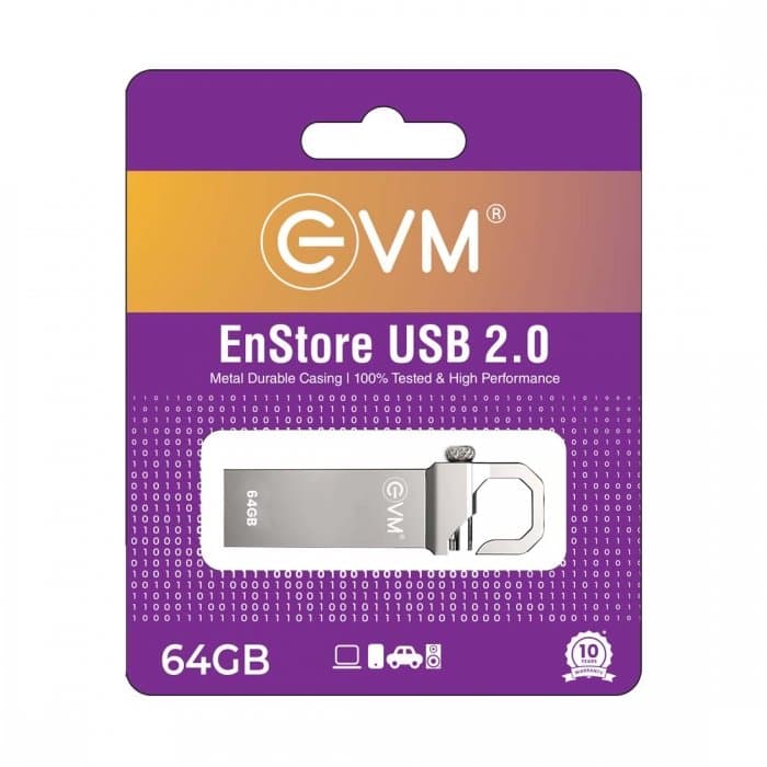 EVM EnStore 64GB USB 2.0 Pen Drive from the B2B distributor catalogue